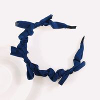 Koreanische Art Satinbögen Dünnes Haarband Großhandel Schmuck Nihaojewelry sku image 5