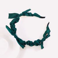Korean Style Satin Bows Thin Hairband Wholesale Jewelry Nihaojewelry sku image 7
