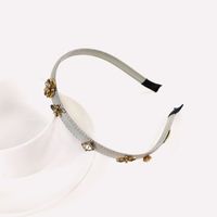 Korean Style Leather Bee Flower Thin Headband Wholesale Jewelry Nihaojewelry sku image 5
