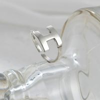 Simple Retro Number Opening Adjustable Simple Geometric Copper Ring Wholesale Nihaojewelry sku image 6