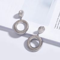 Boucles D&#39;oreilles Géométriques Irrégulières Simples sku image 2