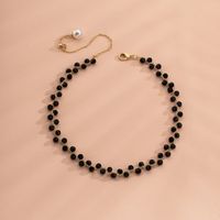 Simple High-end Korean Fashion Pearl Necklace sku image 1