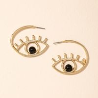 New Exaggerated Eyes Earrings sku image 1