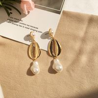 New Fashion Pearl Earrings sku image 3
