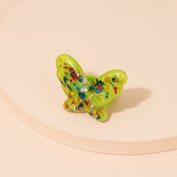 Fashion Butterfly Acrylic Resin Ring sku image 3