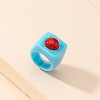 Korean Acrylic Resin Ring Wholesale sku image 1