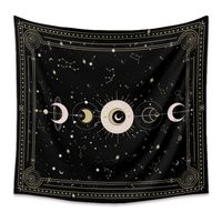 Bohemian Tapestry Room Decoration Decorative Cloth Star Moon Printing Wholesale Nihaojewelry sku image 1