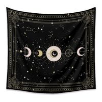 Böhmischer Wandteppich Raumdekoration Dekoratives Tuch Stern Mond Druck Großhandel Nihaojewelry sku image 3