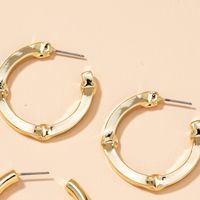 Alloy C-shaped Earrings sku image 2