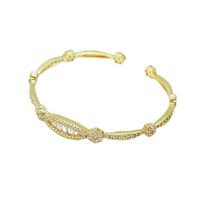 Retro Gold-plated Zircon Oval Bracelet Wholesale Nihaojewelry main image 6
