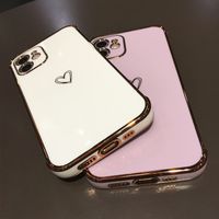 Heart Pattern Candy Color Mobile Phone Case Wholesale Nihaojewelry main image 6