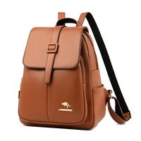 Korean Fashion Kangaroo Solid Color Backpack Wholesale Nihaojewelry main image 3