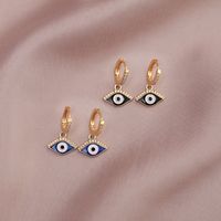 New Style Devil's Eye Pendant Earrings Wholesale Nihaojewelry main image 2