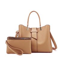 Large Pu Leather Fashion Bag Sets sku image 1