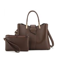 Large Pu Leather Fashion Bag Sets sku image 4