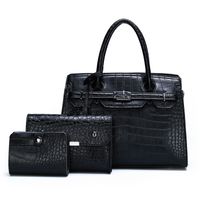 Large-capacity Crocodile Pattern Portable Shoulder Messenger Bag Wholesale Nihaojewelry sku image 3