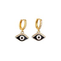 New Style Devil's Eye Pendant Earrings Wholesale Nihaojewelry sku image 1