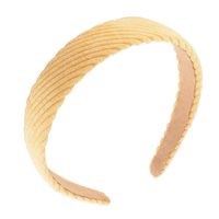 Simple Corduroy Candy Color Headband sku image 2