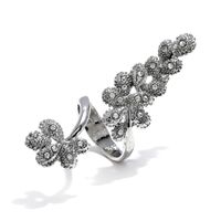 New Fashion Ol Flower-shaped Diamond Ring sku image 2