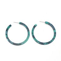 Classic Circle Resin Earrings Wholesale sku image 1