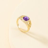 Retro Gem Ring Wholesale sku image 2