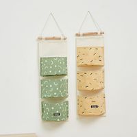 Wall Storage Bag Hanging Bag Wall Hanging Decoration Type Behind The Door, On The Wall Storage Rack Organizing Wall Hanging Bag Sub Small Cloth Bag Dormitory Room main image 5