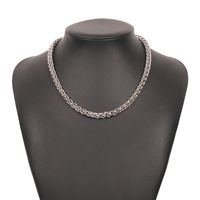 Hot-selling Hip-hop Rock Chain Simple Necklace sku image 2