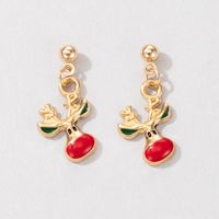 Christmas Tree Snowman Elk Santa Earrings sku image 5