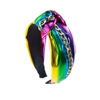 Retro Chain Knotted Wide-brimmed Hairband Wholesale Nihaojewelry main image 6