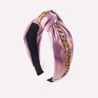 Retro Chain Knotted Wide-brimmed Hairband Wholesale Nihaojewelry sku image 4