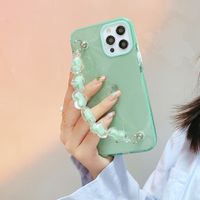 Korean Summer Mint Green Heart Bracelet Mobile Phone Case sku image 8