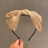 Korean Fashion Simple New Big  Bow Headband Wholesale sku image 12