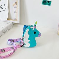 Mini Enfants Sacs  Été Nouveau Dessin Animé De Silicone Sac Garçons Et Filles Princesse Accessoires Porte-monnaie Messenger Sac sku image 5