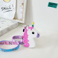 Mini Enfants Sacs  Été Nouveau Dessin Animé De Silicone Sac Garçons Et Filles Princesse Accessoires Porte-monnaie Messenger Sac sku image 6