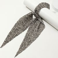 Vintage Fashion Leopard Ribbon Hair Tie Wholesale Nihaojewelry main image 5