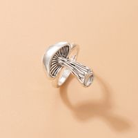 New Simple Three-dimensional Mushroom Alloy Ring Wholesale Nihaojewelry main image 7