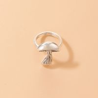 New Simple Three-dimensional Mushroom Alloy Ring Wholesale Nihaojewelry main image 8