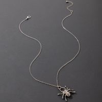 Korean Style Halloween Spider Pendant Necklace Wholesale Nihaojewelry main image 5