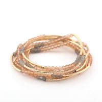 Fashion Miyuki Beads Multi-layered Creative Color Crystal Bracelet sku image 4