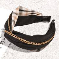 Korean Lattice Chain Headband sku image 2