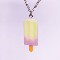 Simple Three-color Ice Cream Pendant Necklace sku image 8