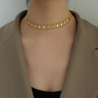Irregular Sequins Clavicle Necklace Jewelry Multi-accessories Jewelry Sexy Clavicle Chain Hypoallergenic Wholesale Nihaojewelry sku image 4