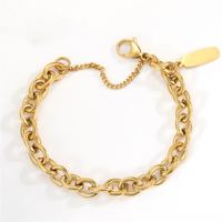 Bracelet Simple Chaîne D&#39;épissage En Acier Inoxydable En Gros Nihaojewelry main image 2