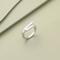 Simple Geometric Knot Ring Wholesale Nihaojewelry main image 5