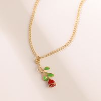 Fashion Retro Rose Necklace Wholesale Nihaojewelry main image 5