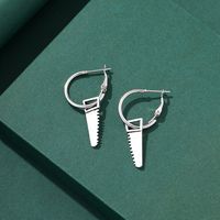 New Creative Kitchen Knife Saw Small Wrench Axe Earrings Wholesale Nihaojewelry main image 2