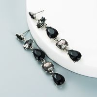 Korean Diamond Tassels Long Earrings Wholesale Nihaojewelry main image 3