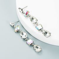 Korean Diamond Tassels Long Earrings Wholesale Nihaojewelry main image 5