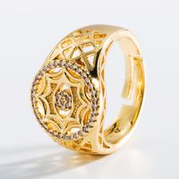 Creative Dollar Symbol Shape Copper Ring Wholesale Nihaojewelry main image 4