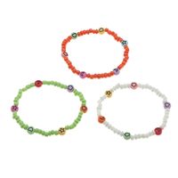 Retro Candy Color Acrylic Star Moon Flat Bead Bracelet Set Wholesale Nihaojewelry main image 6